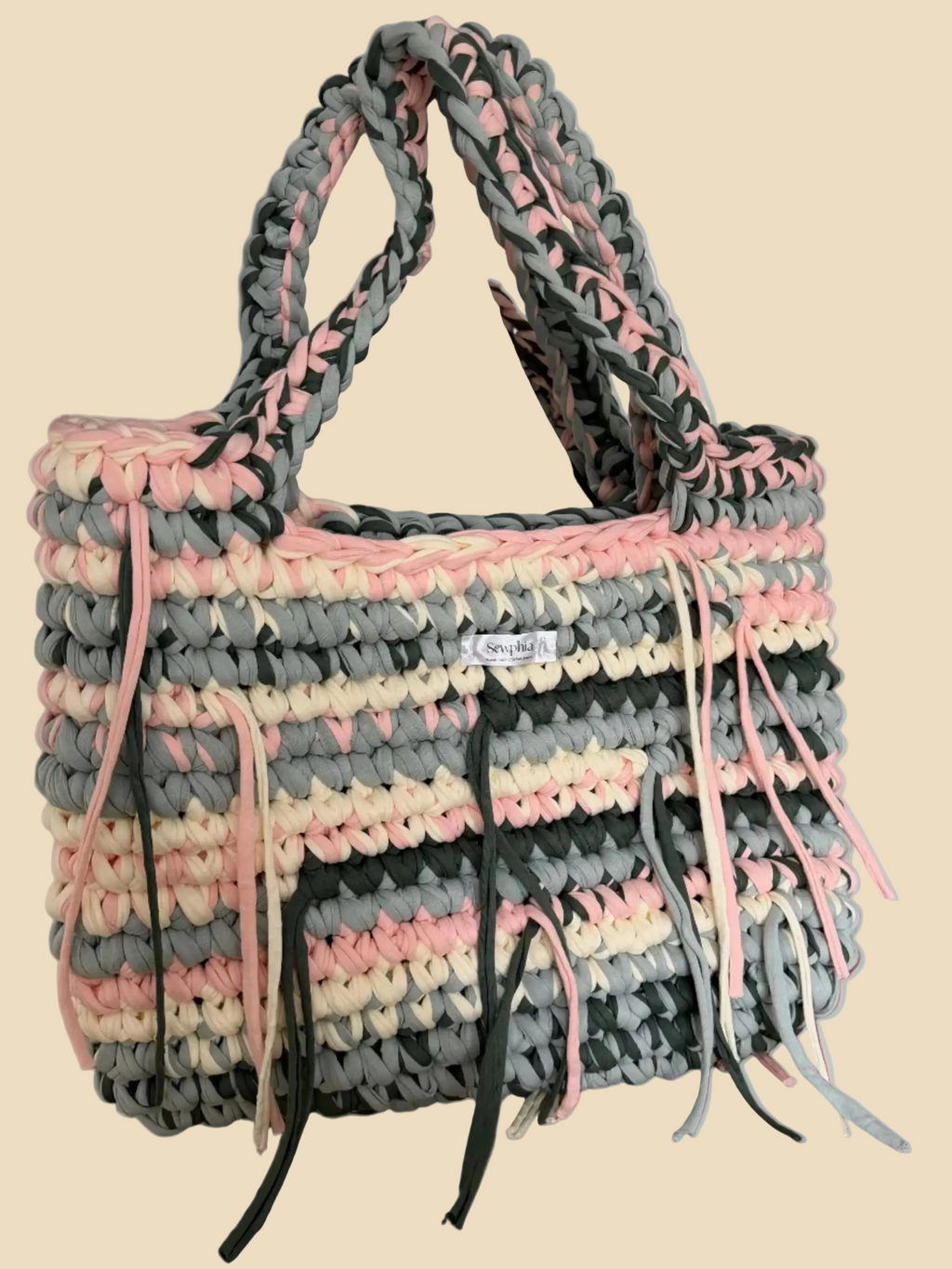LARGE MIXED TOTE BAG