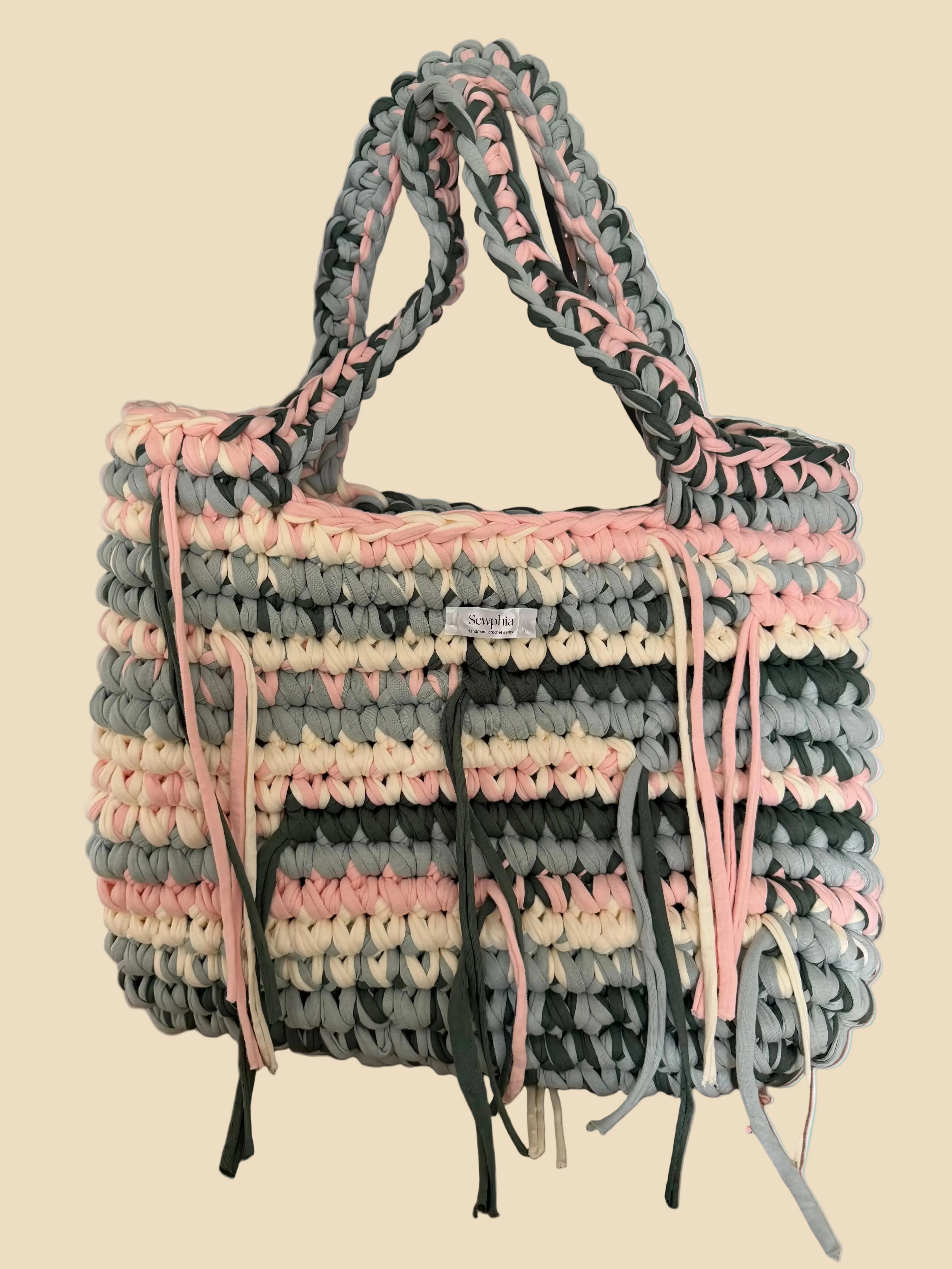 LARGE MIXED TOTE BAG