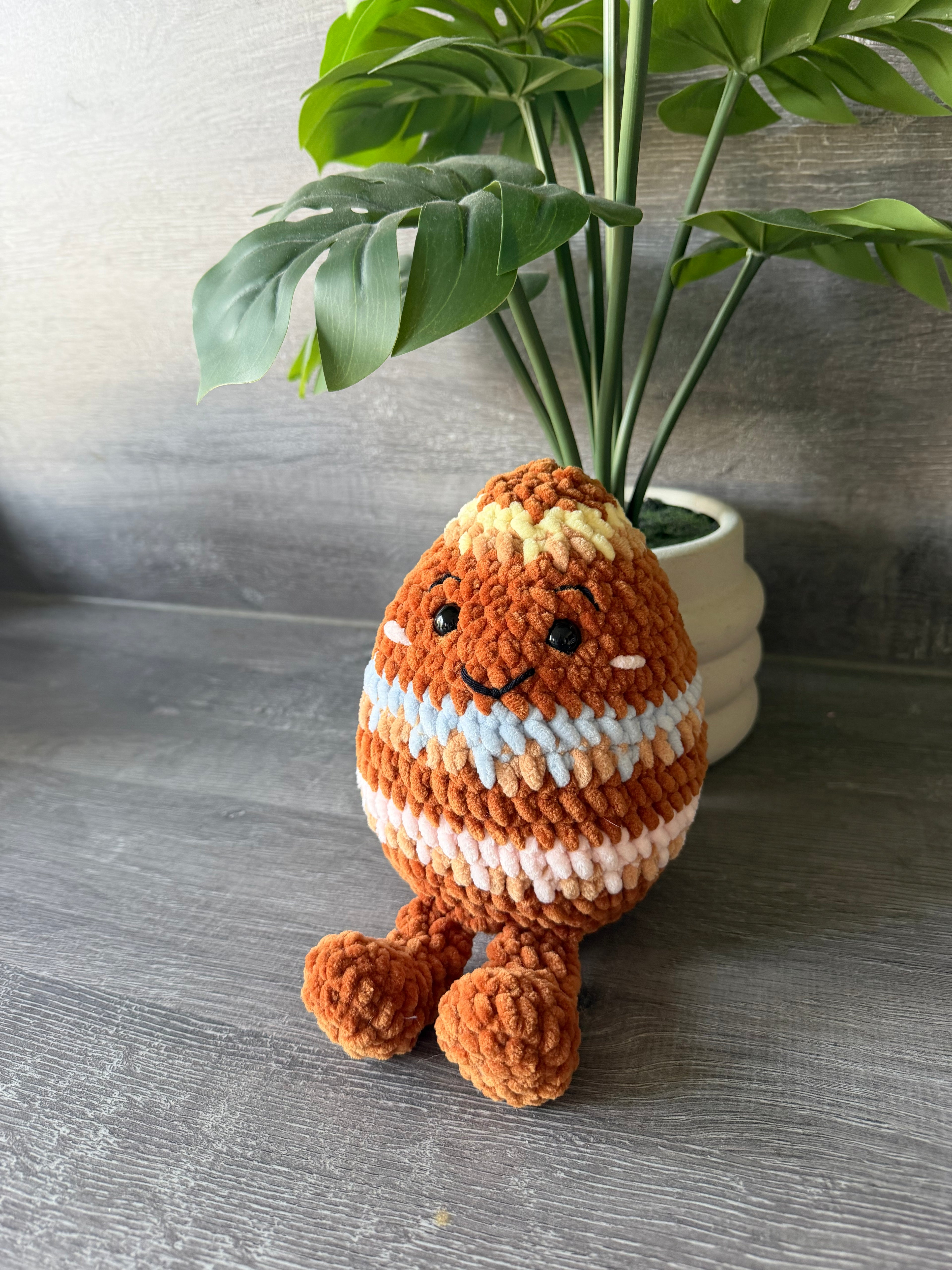 CHOCOLATE EASTER EGG PATTERN