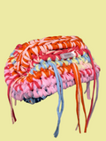 TROPICAL PINK SQUARE CLUTCH