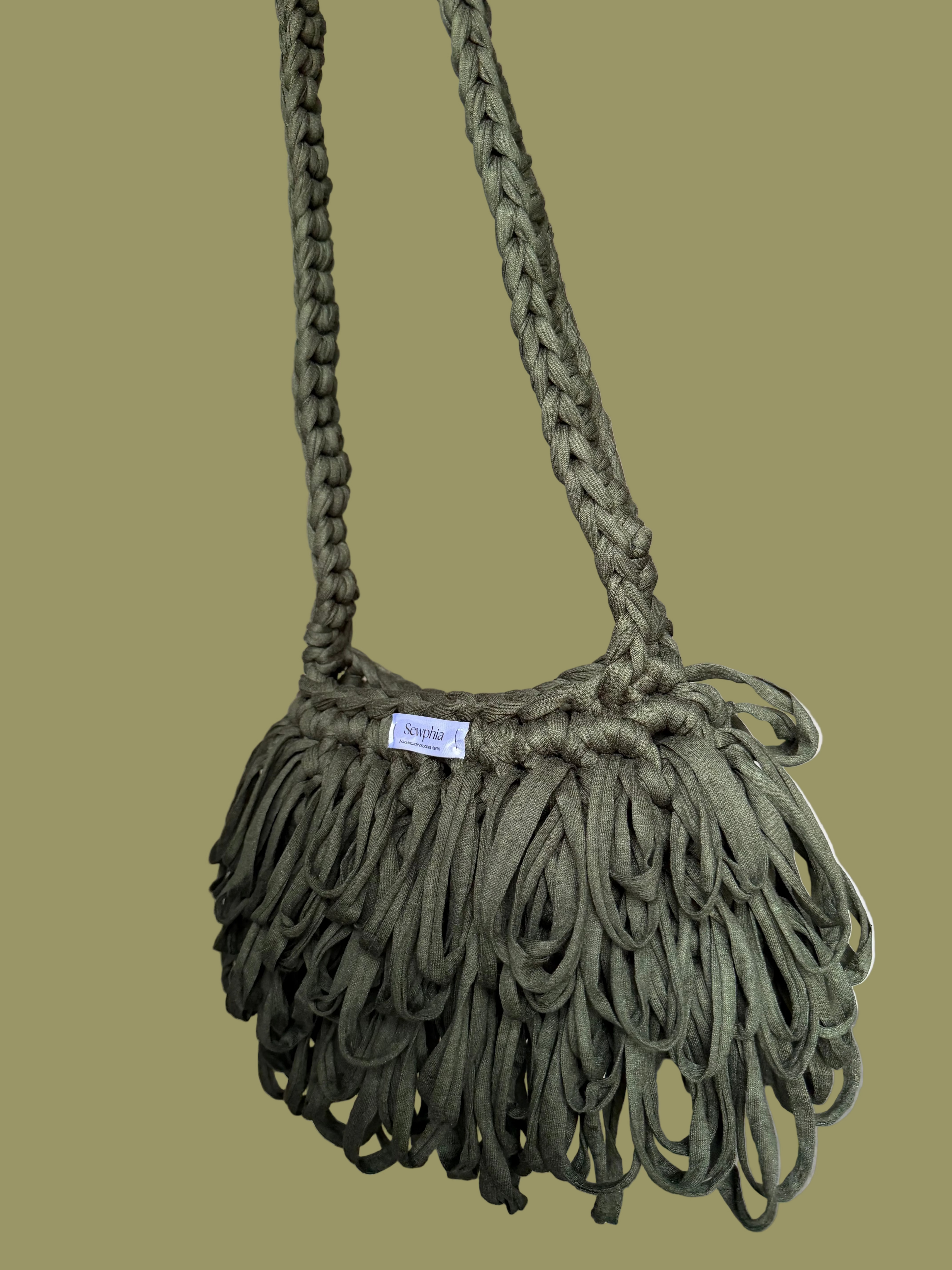 LONG STRAP RUFFLE BAG PATTERN